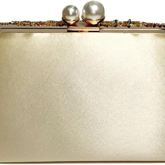 Women Vintage Beaded Sequin Clutch Purse Sparkly 1920s Peacock Evening Bag Luxur - Picture 3 of 6